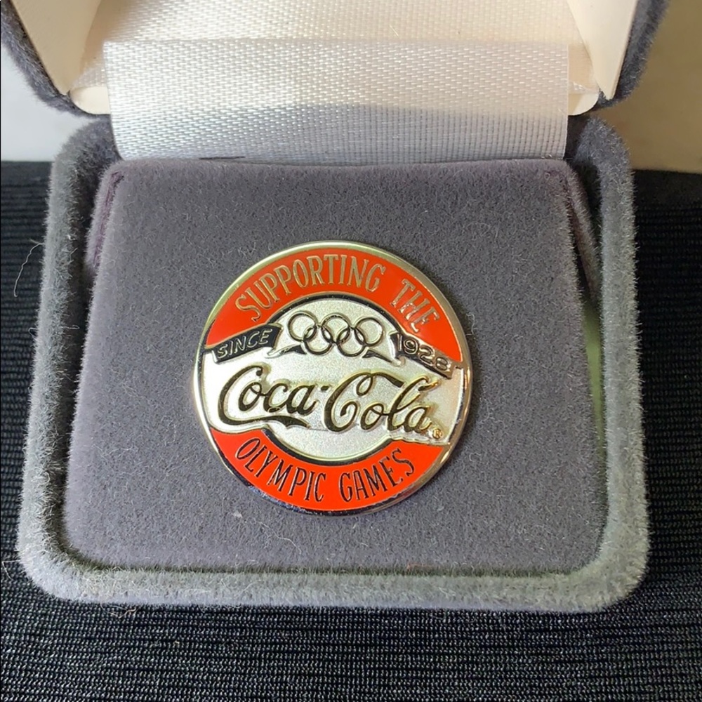 Balfour 1996 Atlanta Olympic Coca Cola Pinette - Picture 3 of 8